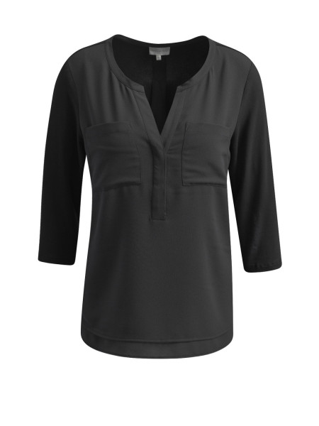 MILANO ITALY Damen Bluse, schwarz