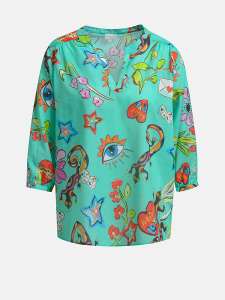 MILANO ITALY Damen Bluse, mint