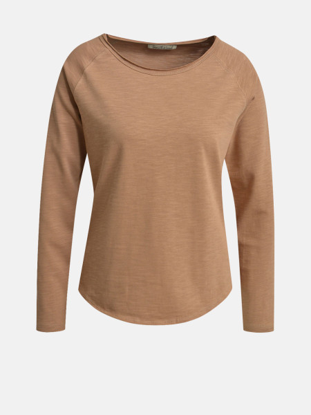 SMITH & SOUL Damen Langarmshirt, caramel