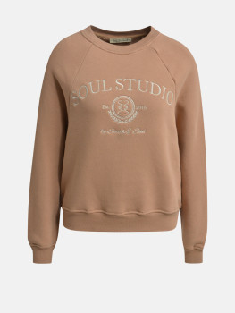 SMITH & SOUL Damen Sweatshirt, caramel Größe: XS