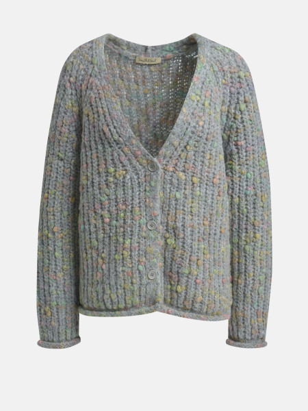 SMITH & SOUL Damen Strickjacke, grau