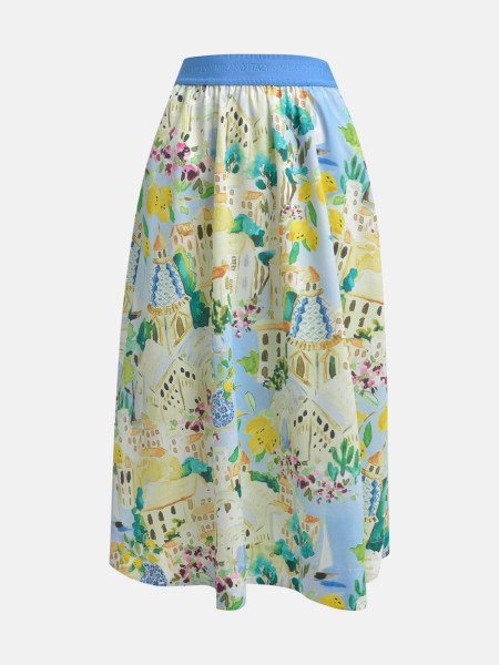 MILANO ITALY Damen Rock, hellblau