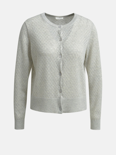 MILANO ITALY Damen Strickjacke, grau