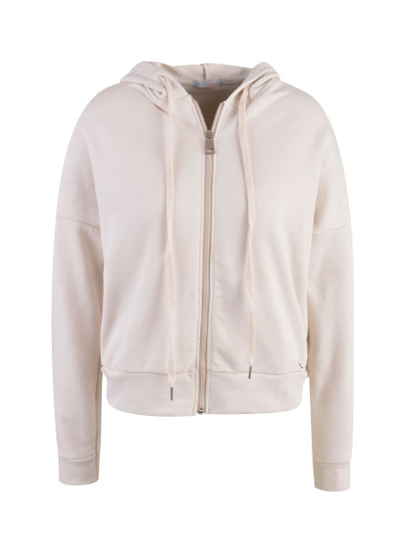 HEARTKISS Damen Sweatjacke, creme