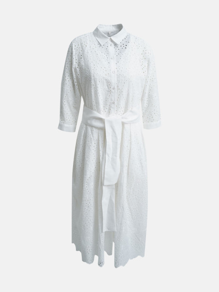 MILANO ITALY Damen Kleid, offwhite