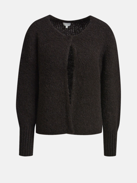 MILANO ITALY Damen Strickjacke, mocca