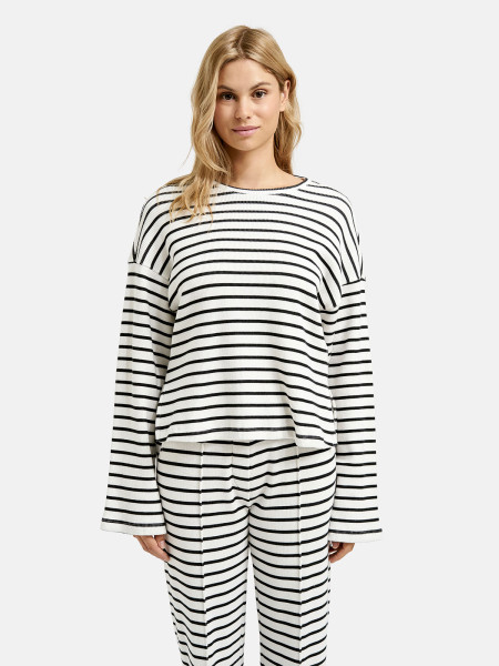 SMITH & SOUL Damen Langarmshirt, creme