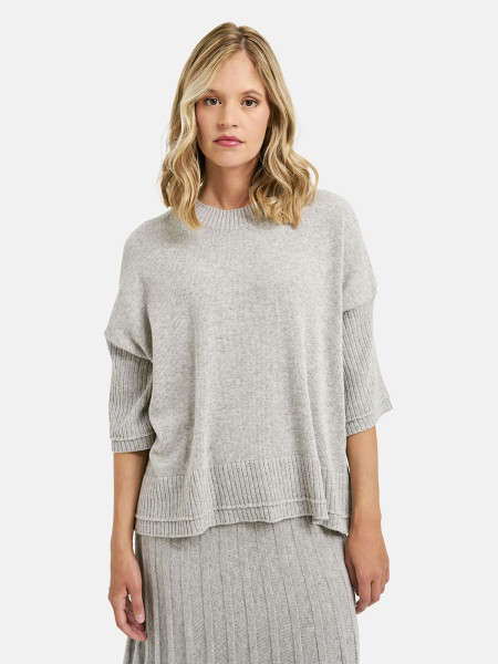 SMITH & SOUL Damen Pullover, grau