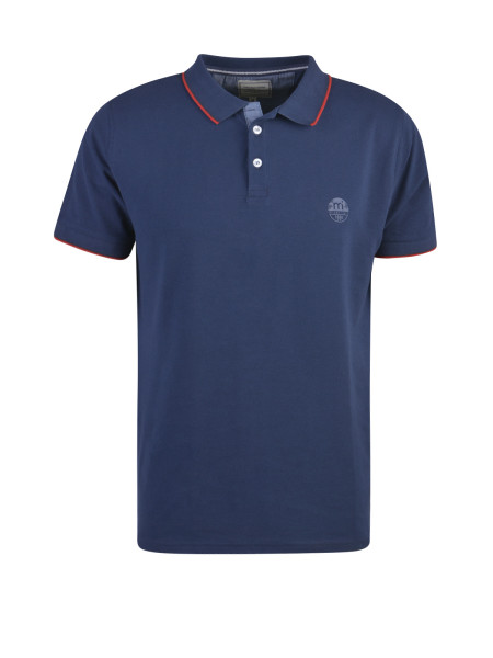 MILANO ITALY Herren Poloshirt, navy