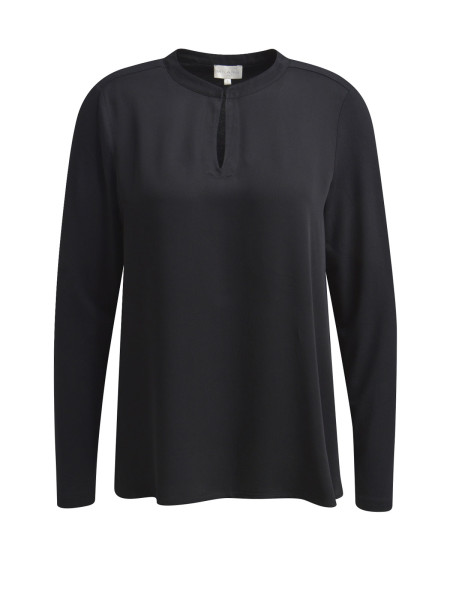 MILANO ITALY Damen Shirtbluse, schwarz