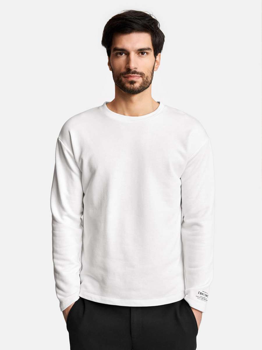 Pullover von SMITH & SOUL MENSWEAR - weiß ➤ DESIGNERMODE.COM