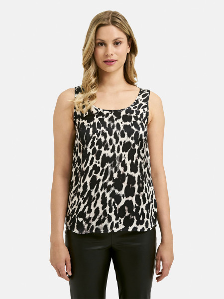 MILANO ITALY Damen Top, schwarz