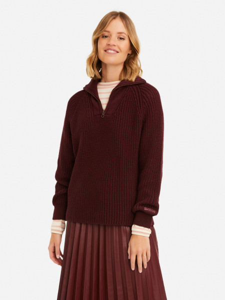 SMITH & SOUL Damen Pullover, bordeaux