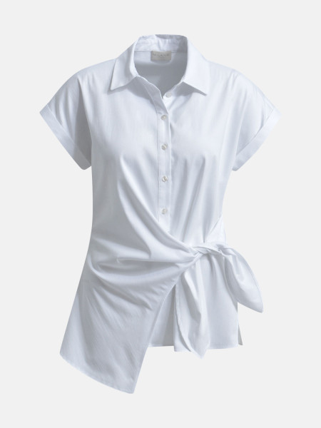 MILANO ITALY Damen Bluse, weiß