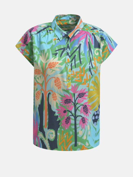 MILANO ITALY Damen Bluse, grün