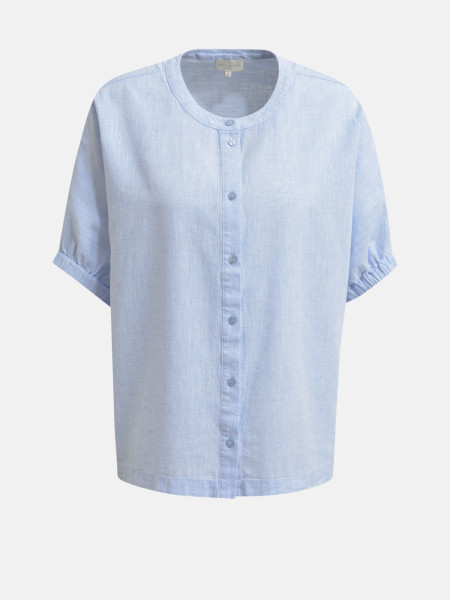MILANO ITALY Damen Bluse, hellblau