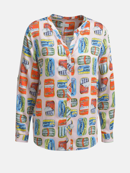 MILANO ITALY Damen Bluse, rosa