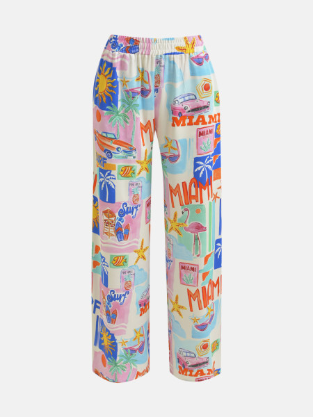 MILANO ITALY Damen Hose, blau