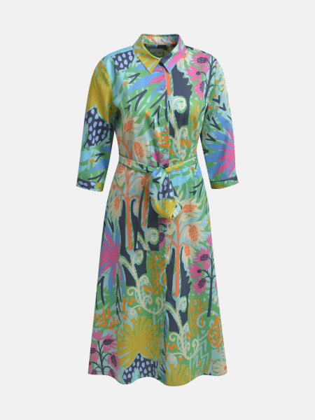 MILANO ITALY Damen Kleid, grün