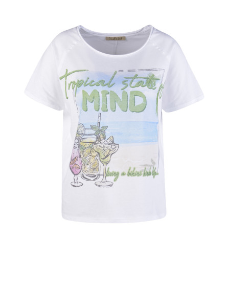 SMITH & SOUL Damen T-Shirt, weiß
