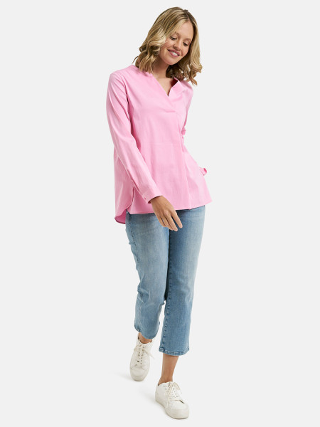 MILANO ITALY Damen Bluse, rosa