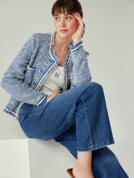 Vorschau: SMITH & SOUL Damen Jacke, blau Vorschau: SMITH & SOUL Damen Jacke, blau