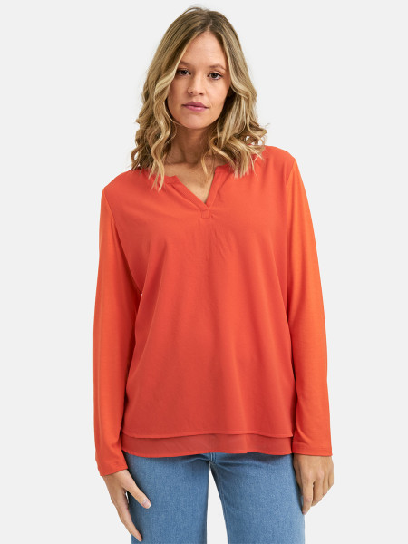 SMITH & SOUL Damen Bluse, orange