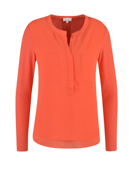 MILANO ITALY Damen Bluse, rotorange