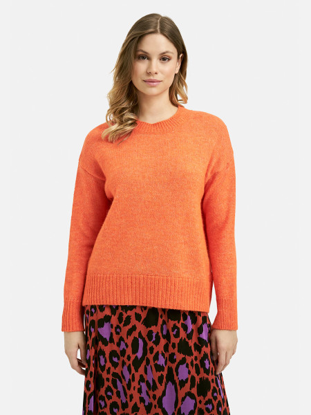 MILANO ITALY Damen Pullover, orange