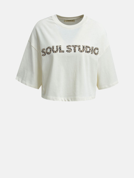 SMITH & SOUL Damen T-Shirt, creme
