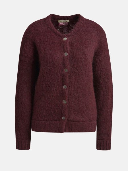 SMITH & SOUL Damen Strickjacke, bordeaux