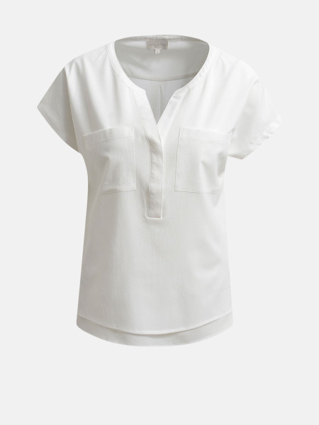 MILANO ITALY Damen Bluse, offwhite