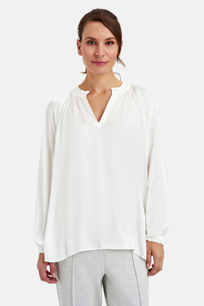 MILANO ITALY Damen Bluse, offwhite