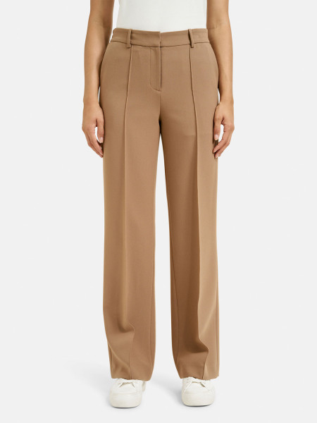 MILANO ITALY Damen Hose, hellbraun
