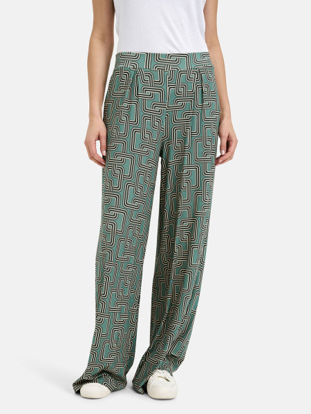 MILANO ITALY Damen Hose, pastellgrün