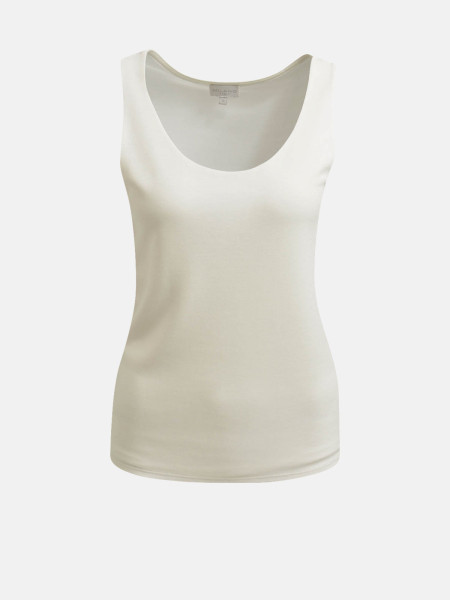 MILANO ITALY Damen Top, creme