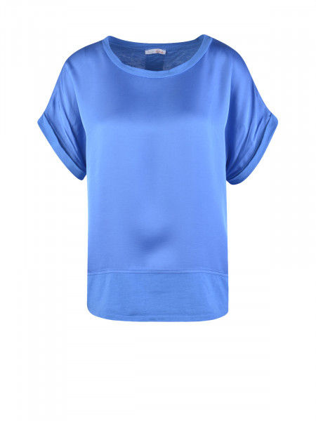 HEARTKISS Damen T-Shirt, blau