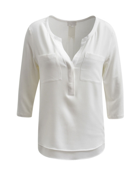 MILANO ITALY Damen Bluse, creme