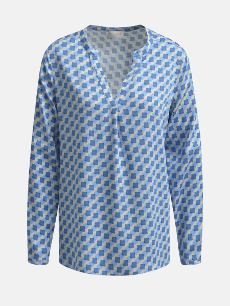 MILANO ITALY Damen Bluse, blau