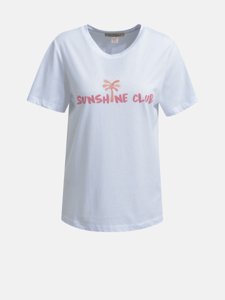 SMITH & SOUL Damen T-Shirt, weiß