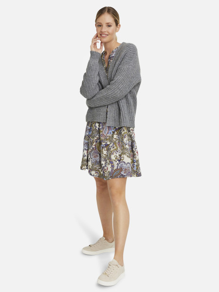 MILANO ITALY Damen Strickjacke, grau