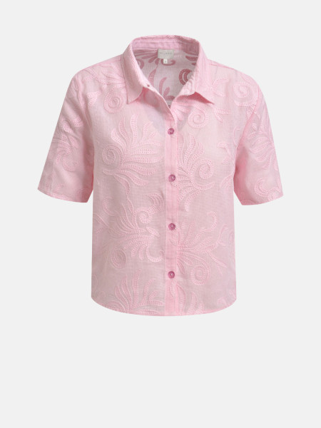 MILANO ITALY Damen Bluse, rosa