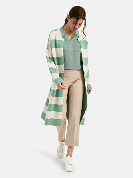 MILANO ITALY Damen Strickjacke, pastellgrün