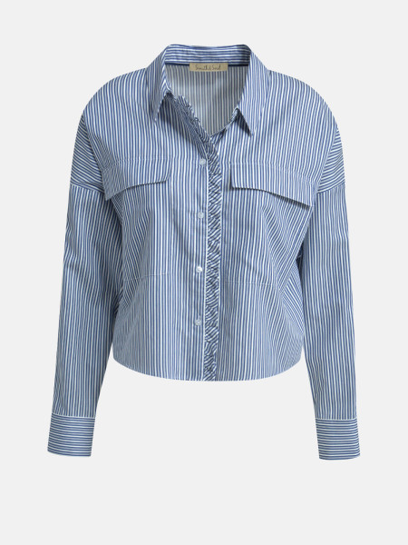 SMITH & SOUL Damen Bluse, blau