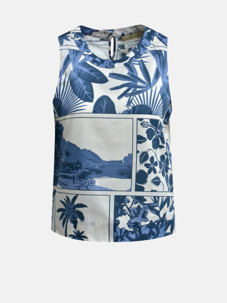 SMITH & SOUL Damen Bluse, blau