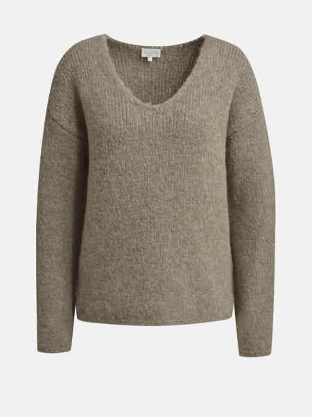 MILANO ITALY Damen Pullover, hellbraun