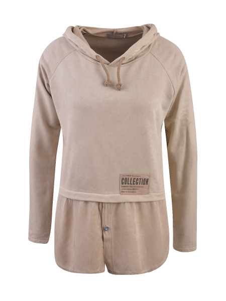 HEARTKISS Damen Sweatshirt, camel