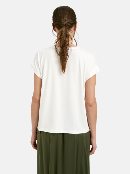 MILANO ITALY Damen T-Shirt, creme