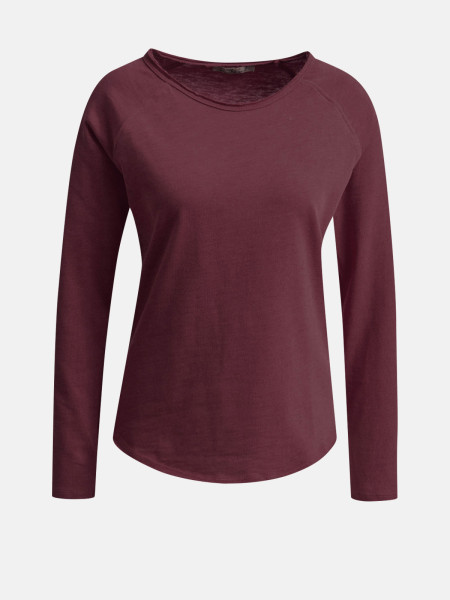 SMITH & SOUL Damen Langarmshirt, bordeaux