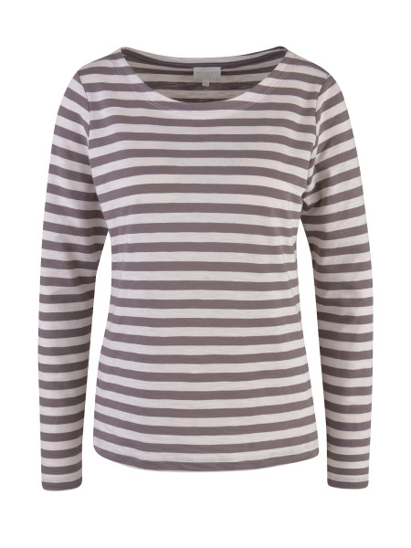 MILANO ITALY Damen Langarmshirt, braun